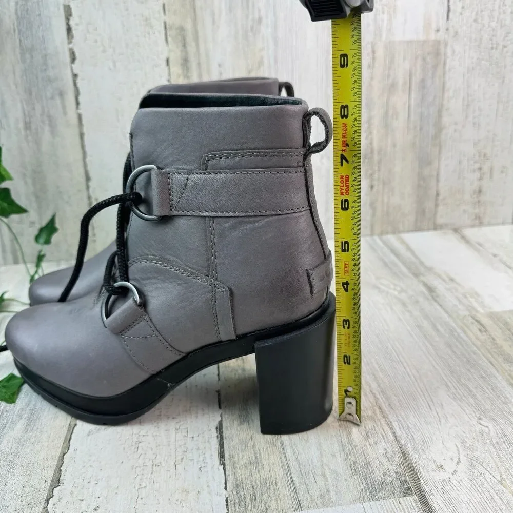 Sorel Margo Lace Leather Ankle boot size 7.5